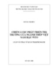 Luận văn thạc sĩ kinh tế: Chiến lược phát triển thị trường của ngành Thép Việt Nam hậu WTO