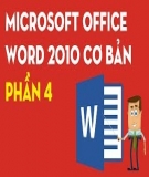 Microsoft Word 2010 căn bản: Bài học 4 - Định dạng văn bản trong Word 2010