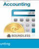 Ebook Accounting by boundless: Part 1