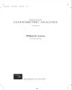 Ebook Econometric analysis (5th edition): Part 1